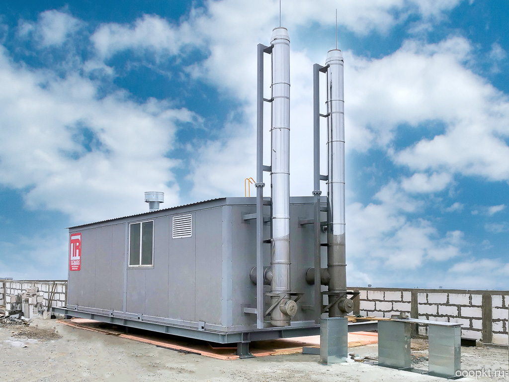 Крышная котельная газовая
