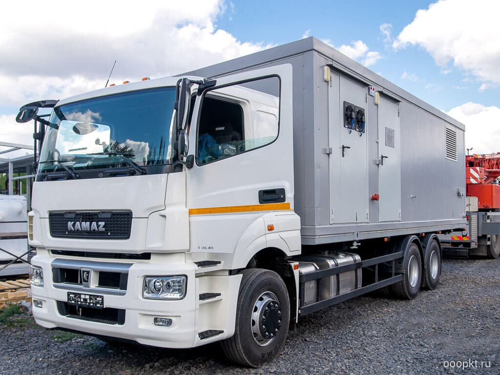 Мобильная дизельная котельная