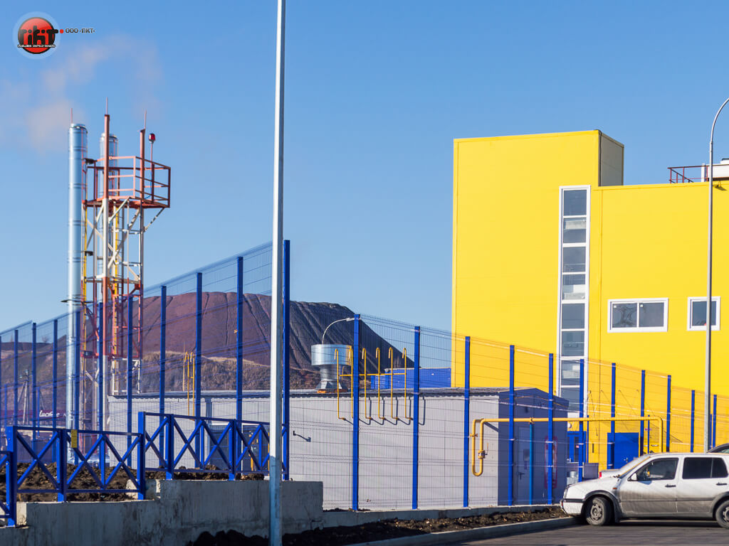 Крышная котельная жилого комплекса