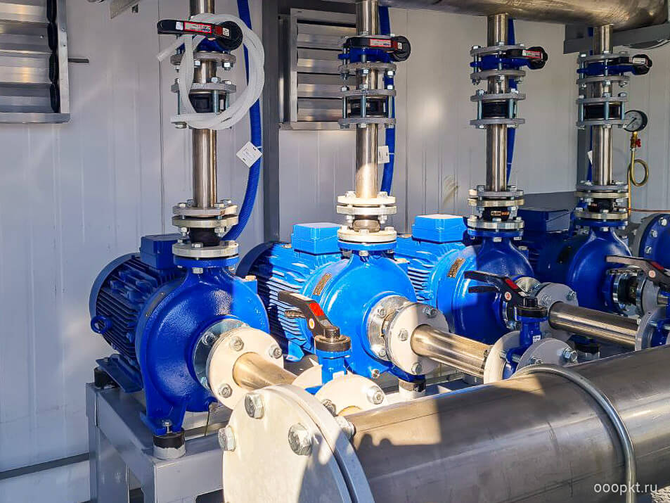 Погрузка модульной котельной