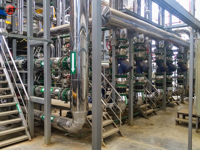 Оборудование котельной и газопоршневой установки